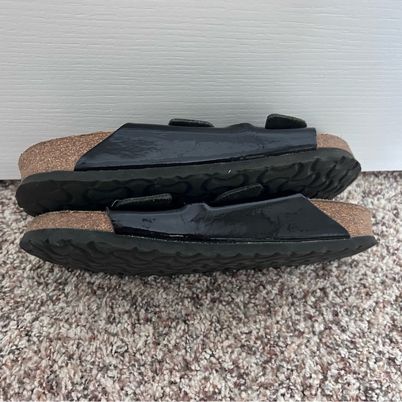 Birkenstock Arizona Women’s Black Double Buckle Sandals Size EU 39 Size 8.5 - Picture 7 of 10